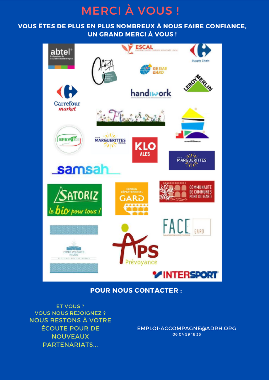 Gazette de l'emploi accompagné du Gard page 7